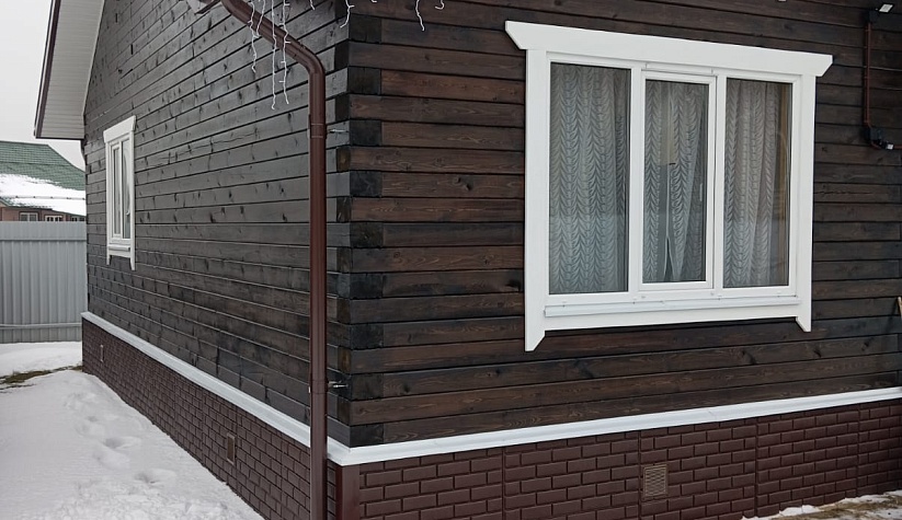 Строительство дома из профилированного бруса 8х12 г. Орехово-Зуево.