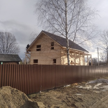 Строительство дома г. Тейково, Ивановская область Строительство дома г. Тейково, Ивановская область